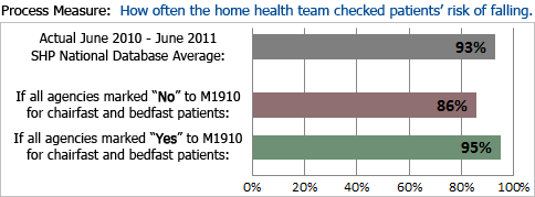 risk of fall process measure