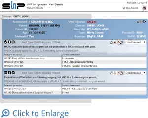 Demo of Alert Details Results