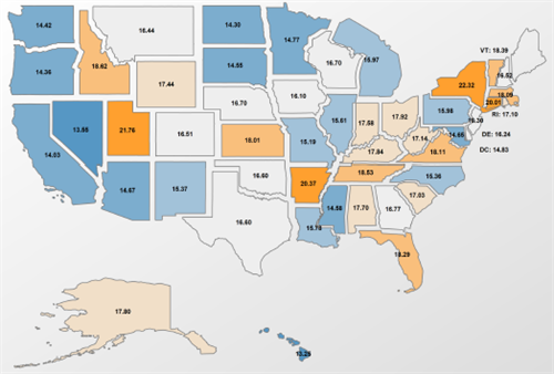 Average Visit Map