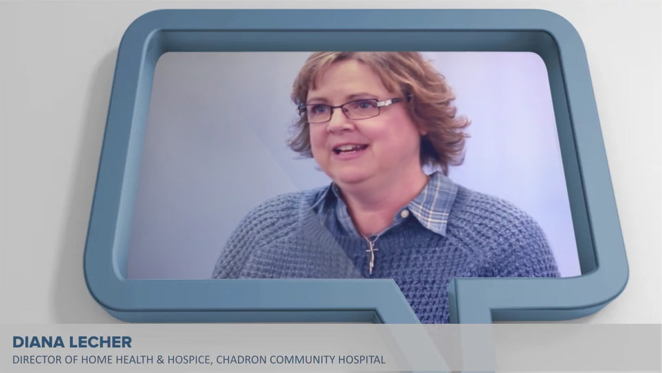Hospice testimonial video thumbnail