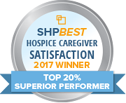 SHPBest 2017 CAHPS Hospice Top 20 Percent
