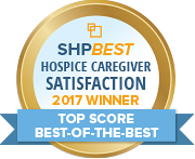 SHP Best 2017 CAHPS Hospice Top Score