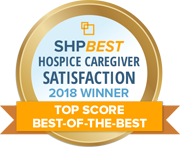 SHPBest 2018 CAHPS Hospice Top Score