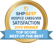 SHP Best 2019 CAHPS Hospice Top Score