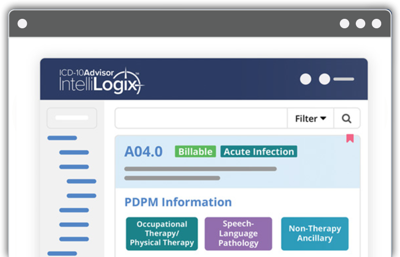 IntelliLogix PDPM ICD-10 Advisor