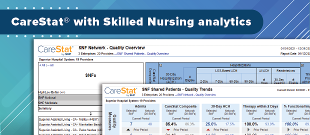 CareStat with Skilled Nursing analytics