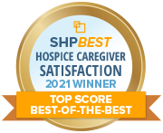 SHPBest 2021 CAHPS Hospice Top Score