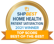 SHP Best 2021 HHCAHPS Top Score