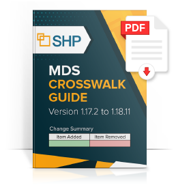 MDS Crosswalk Guide
