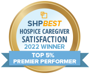 SHP Best 2022 CAHPS Hospice Top 5 Percent