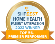 SHP Best 2023 HHCAHPS Top 5 Percent